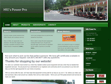 Tablet Screenshot of hillspower.com